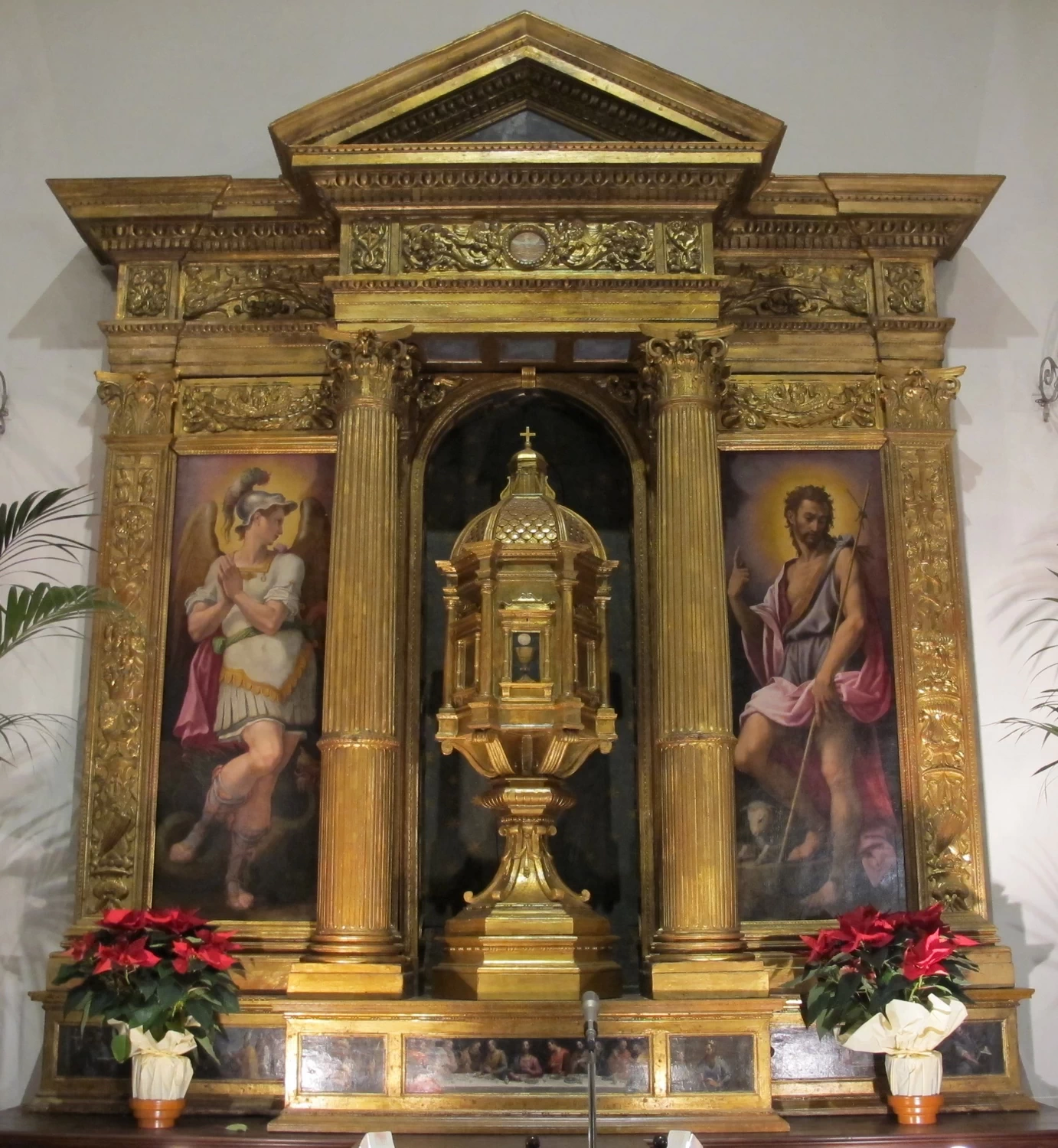 Ciborio di Girolamo Macchietti - Pala del ss Sacramento